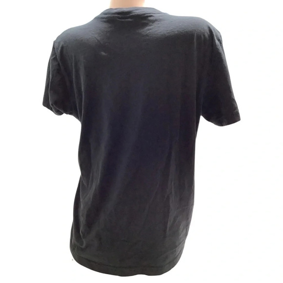 US Blanks Black V-Neck Tee Size Large Preowned - Picture 4 of 5